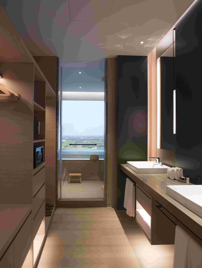 Mu Jiaoxi Hotel Екстериор снимка Bathroom